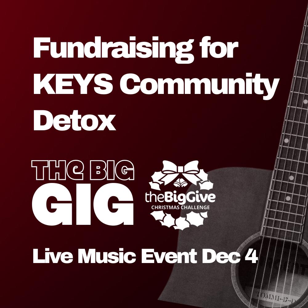 KeysDetox's tweet image. SAVE THE DATE! ✍️

The Big Gig 🎸 live music event Sunday, December 4th! Live Streamed from 7:30PM...

Stay tuned for more details on how you can join in!

#TheBigGig #TheBigGive #LiveMusic #AddictionSupport #RecoverySupport #Fundraiser