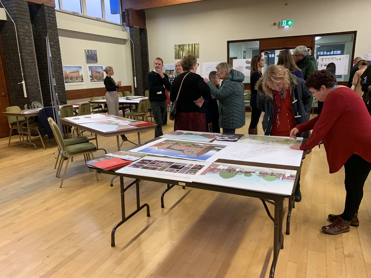 We’re sharing exciting plans around redeveloping Swinton town centre with residents today.

Fantastic to see lots of residents in attendance.

The event finishes at 6pm. Come join us and find out more at Swinton Civic Hall.