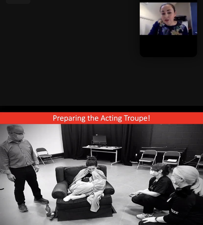 Much appreciation to the N Ireland ASW community for allowing <a href="/houton_paula/">Paula Houton</a> to share her work on developing experiential learning (that is person centred+interagency) regarding the assessment &amp; care of individuals experiencing a mental health crisis #ForumTheatre <a href="/MurphingtonPost/">Paul Murphy</a>