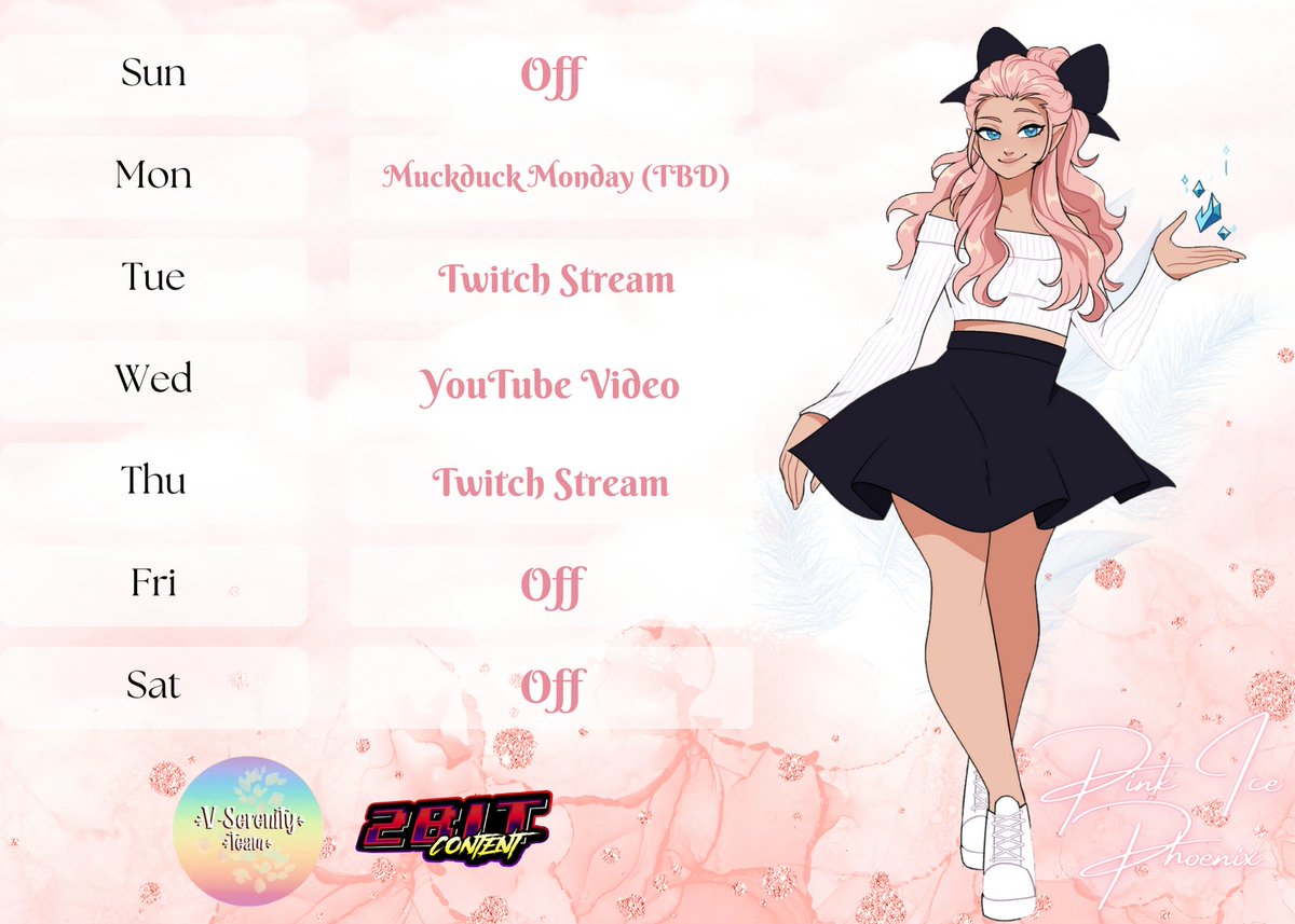 Pink Ice Phoenix ❄️ tweet media