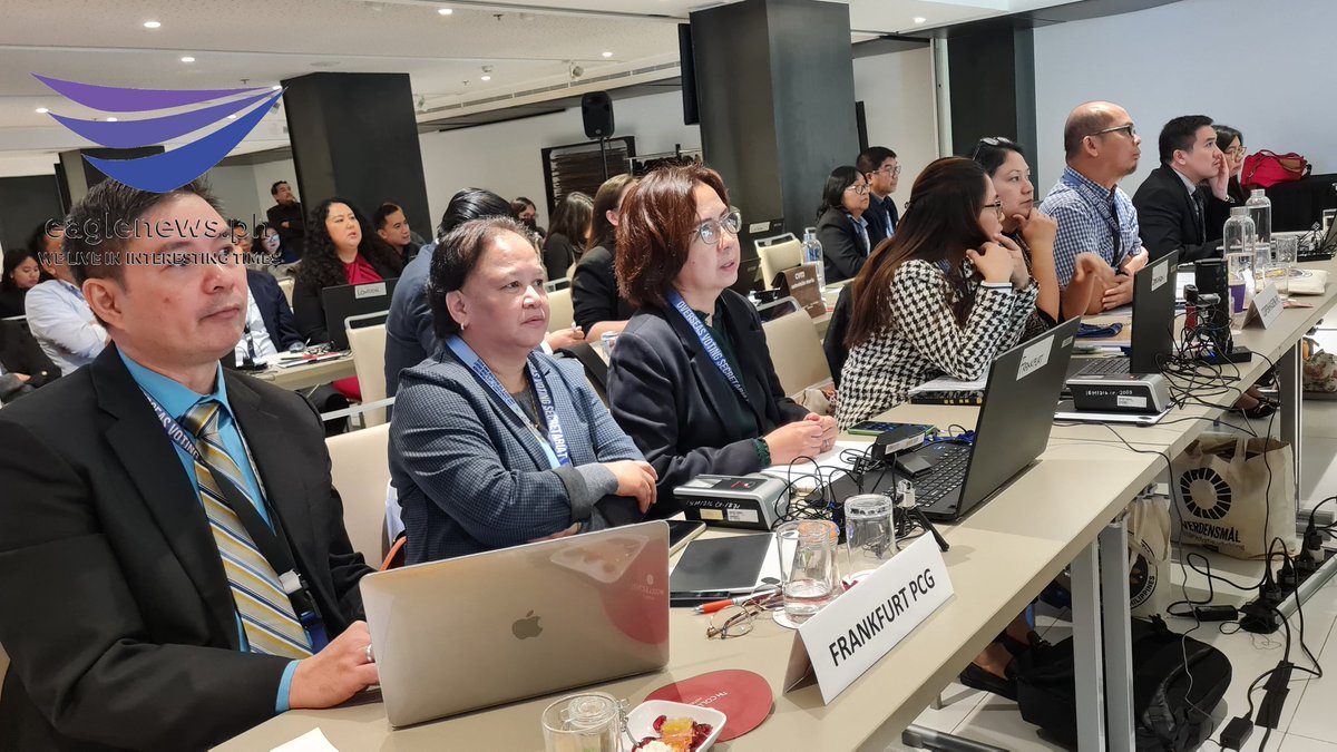 SpainEbc's tweet photo. The Philippine Consulate General in Barcelona hosted, for the Europe region, the 3 day Training on the General Instructions for the Resumption of Continuing Registration for Qualified Overseas Filipinos for the 2025 National Elections. 

#eaglenews #Barcelona #Catalunya #Spain https://t.co/NPzD1BhPt9