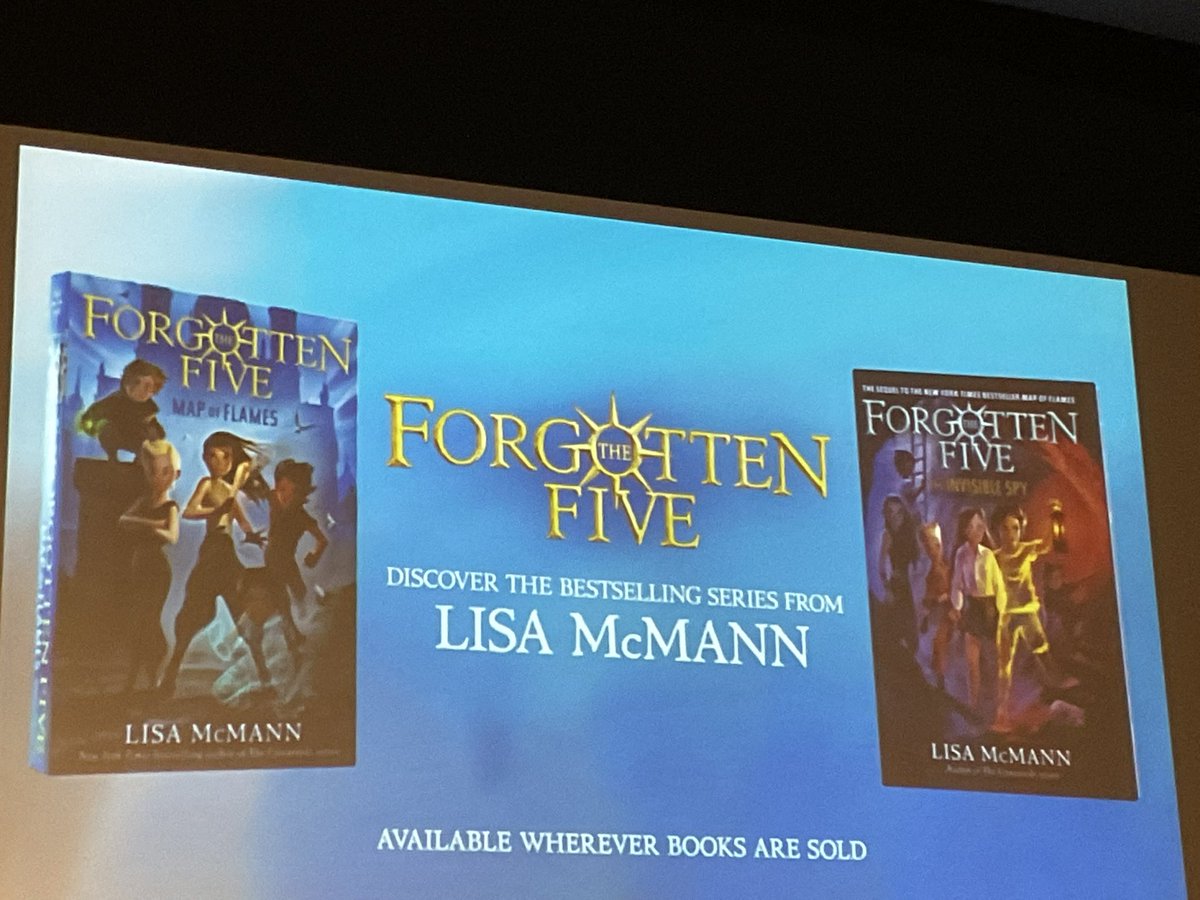 TriciaDewinter's tweet photo. The WONDERFUL @lisa_mcmann is here! We CANNOT wait to read #TheForgottenFive after hearing about the unique characters and irresistible plot! https://t.co/T5XF9IUnEq