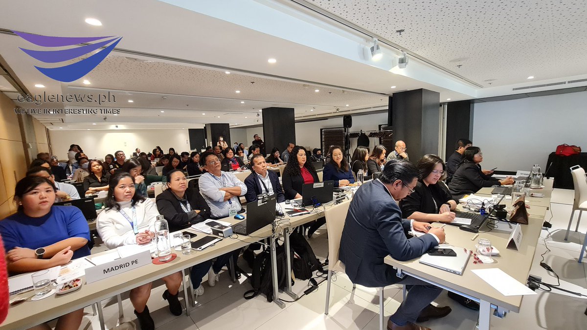 SpainEbc's tweet photo. The Philippine Consulate General in Barcelona hosted, for the Europe region, the 3 day Training on the General Instructions for the Resumption of Continuing Registration for Qualified Overseas Filipinos for the 2025 National Elections. 

#eaglenews #Barcelona #Catalunya #Spain https://t.co/NPzD1BhPt9