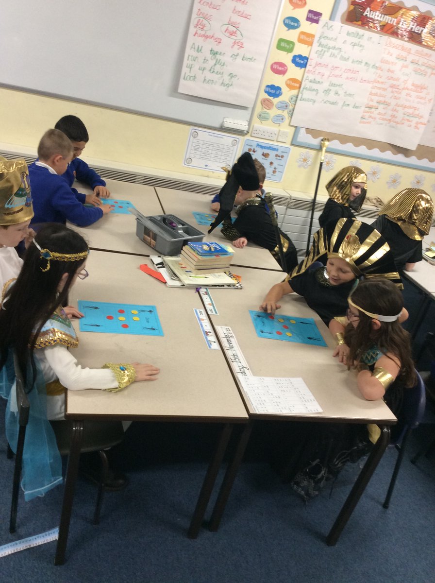 PatPriAcad's tweet photo. We played an Ancient Egyptian game and also had a go at solving Maths problems written in hieroglyphic numbers. The children did a great job! #PatYear3 #PatHistory #PatAncientEgypt https://t.co/LZRCT7nHeb