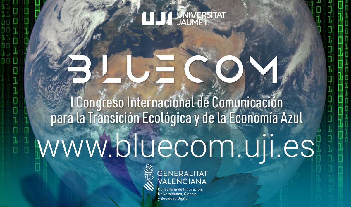 En dos semanas arrancamos bluecom.uji.es para analizar el papel de la comunicación en la transición ecológica y la economía azul en <a href="/UJIuniversitat/">Universitat Jaume I</a>, con el patrocinio de @GVAinnova, una oportunidad para ver cómo podemos colaborar medios, empresas y creadores.