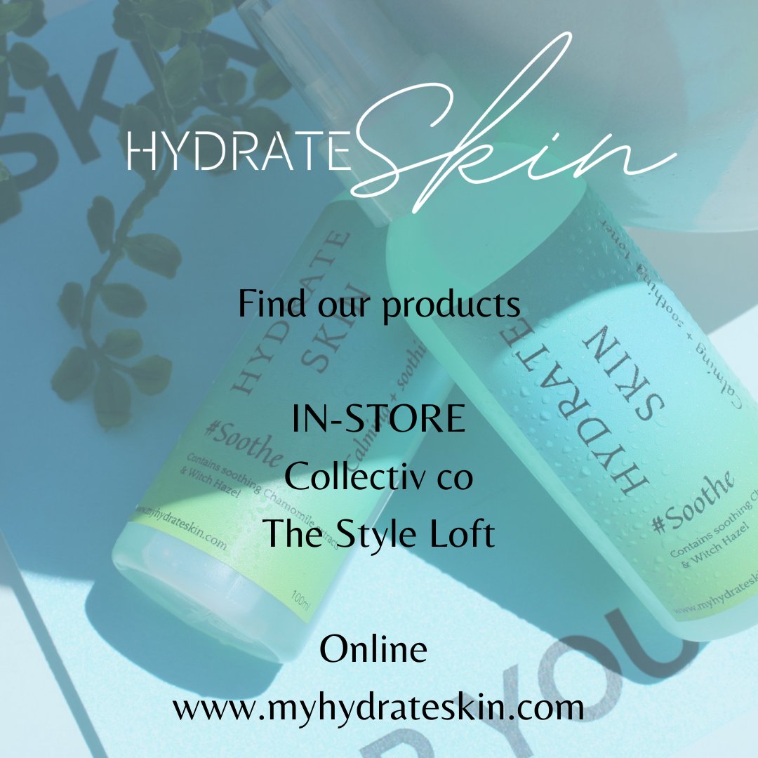 You can shop the Hydrate Skin products In-Store for your convenience 

Available at @collectivco_  JHB, northcliff and @_thestyleloft1 in Sandton City

Try out testers and speak to our Skin Consultant to find out whats best for you 

#skincare #shopinstore