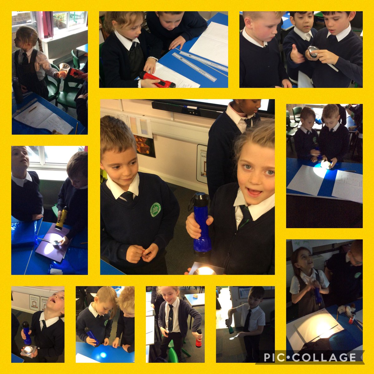 ASALeavers261's tweet photo. We have been looking at what surfaces reflect light today in our Science lesson #ASAScientists https://t.co/Mluxa5fQNR