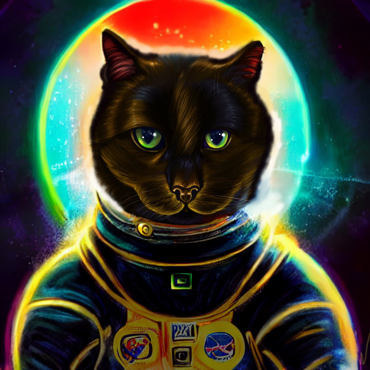 Marearwen's tweet photo. 🔸#secret_cat_planet collection

🔸"Mystery."

🔸This cat never meows and asks for nothing. He is quiet and calm. He always takes his. Other cats show him respect. So Mystery is a real "dark horse" in a cat company.

🔸0.035 eth
🔸Open Sea

🔸Link, collections LORE/story below⬇ https://t.co/3uCYA6OJHP