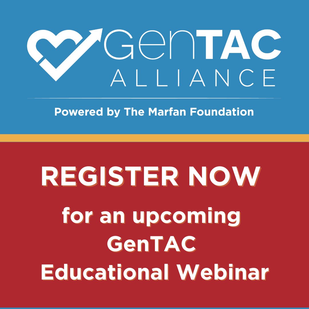 GenTACAlliance's tweet photo. On December 1 at 11:00 a.m. ET, the GenTAC Alliance will host a webinar titled “Transcriptional and Epigenetic Factors in the Generation of Thoracic Aortic Disease.” To view the speakers and register to attend, visit https://t.co/JrivhexH61. #AortaEd https://t.co/mb5IvvoD3V
