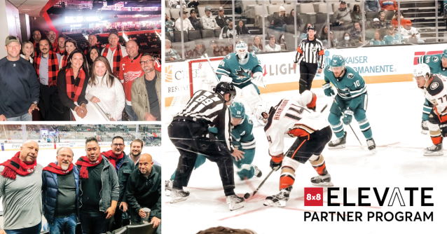 tinalundeensmit's tweet photo. We're having a blast meeting @8x8 partners in #NorthAmerica. Next up: Meet 8x8 events in #Charlotte, #SanAntonio &amp; #Dallas! Learn how you can grow your business with 8x8 &amp; have some fun too; Contact your Channel Account Manager for info. #8x8PartnerLove https://t.co/6fcQFXG8vQ https://t.co/k4f9dLPZ9a
