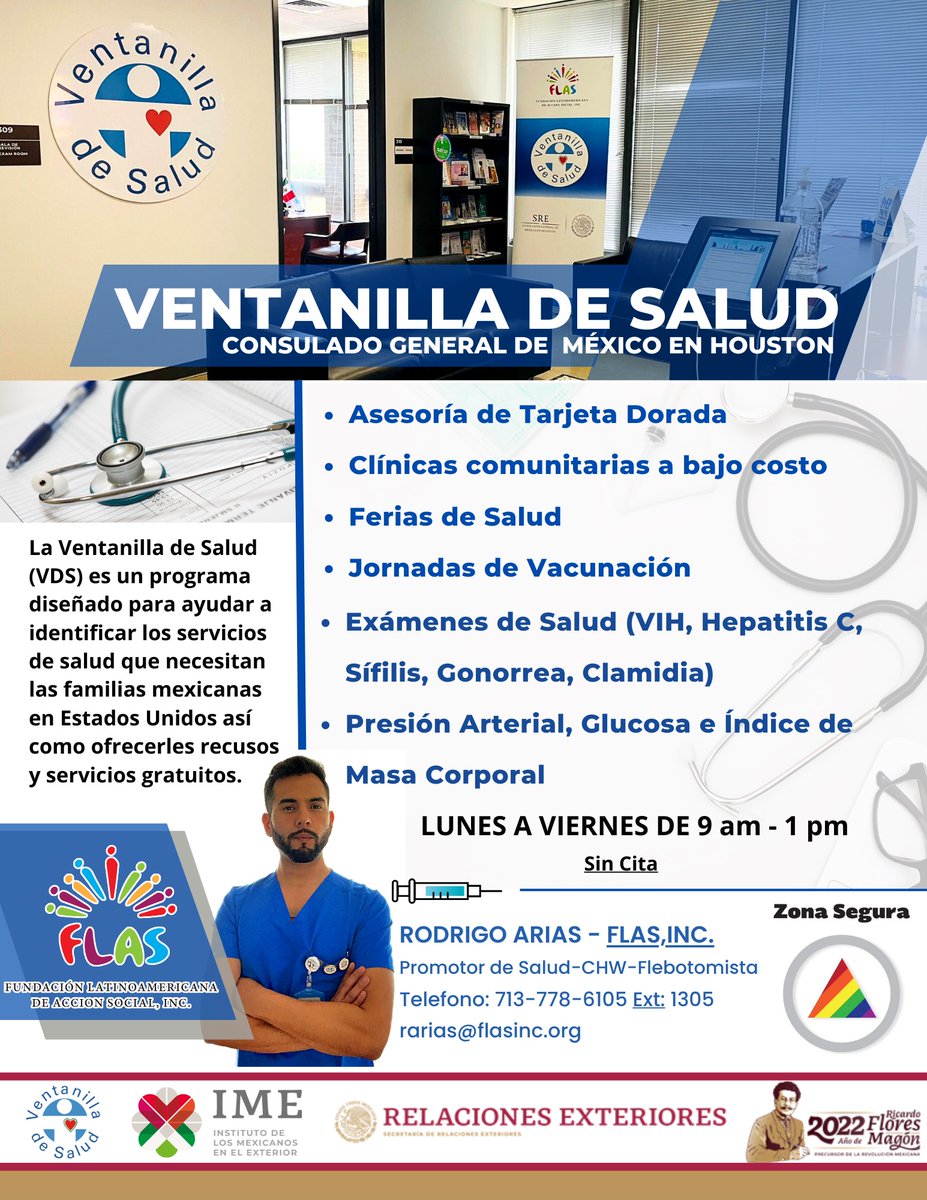 ¡Acude a la Ventanilla de Salud! No es necesario contar con ningún seguro médico ni cita. Es totalmente gratuito. ¡Te esperamos!