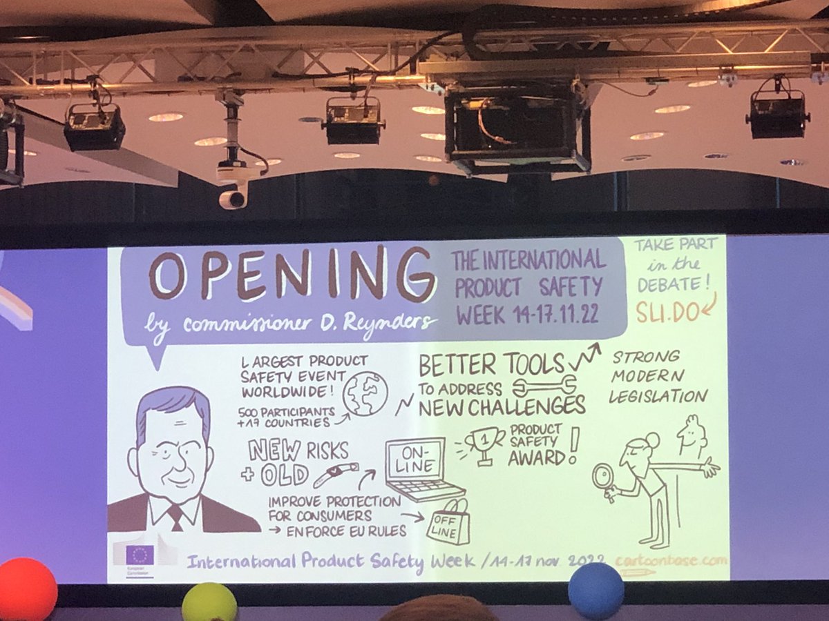 EU Commissioner Reynders highlighted that voluntary initiatives are very important to reach the next safety level. So standards have a strong value proposition #ipsw2022