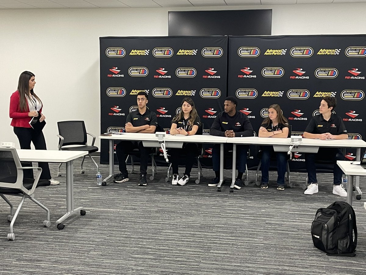 Day 2 of the <a href="/AdvanceAuto/">Advance Auto Parts</a> Drive for Diversity Combine is underway with our partners #TeamChevy at the GM Technical Center. #NASCAR