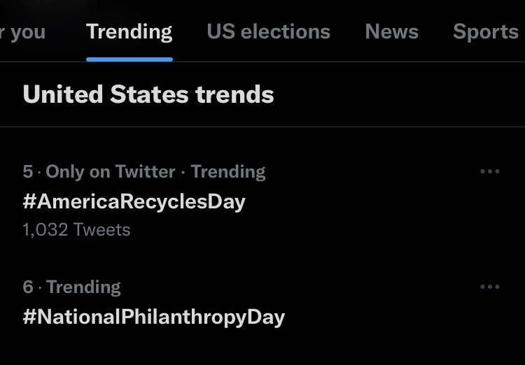 Two things invented by the corporate ruling class to sooth concerns about the destructive nature of capitalism…

Philanthropy and Recycling.

#NationalPhilanthropyDay 
#AmericaRecyclesDay