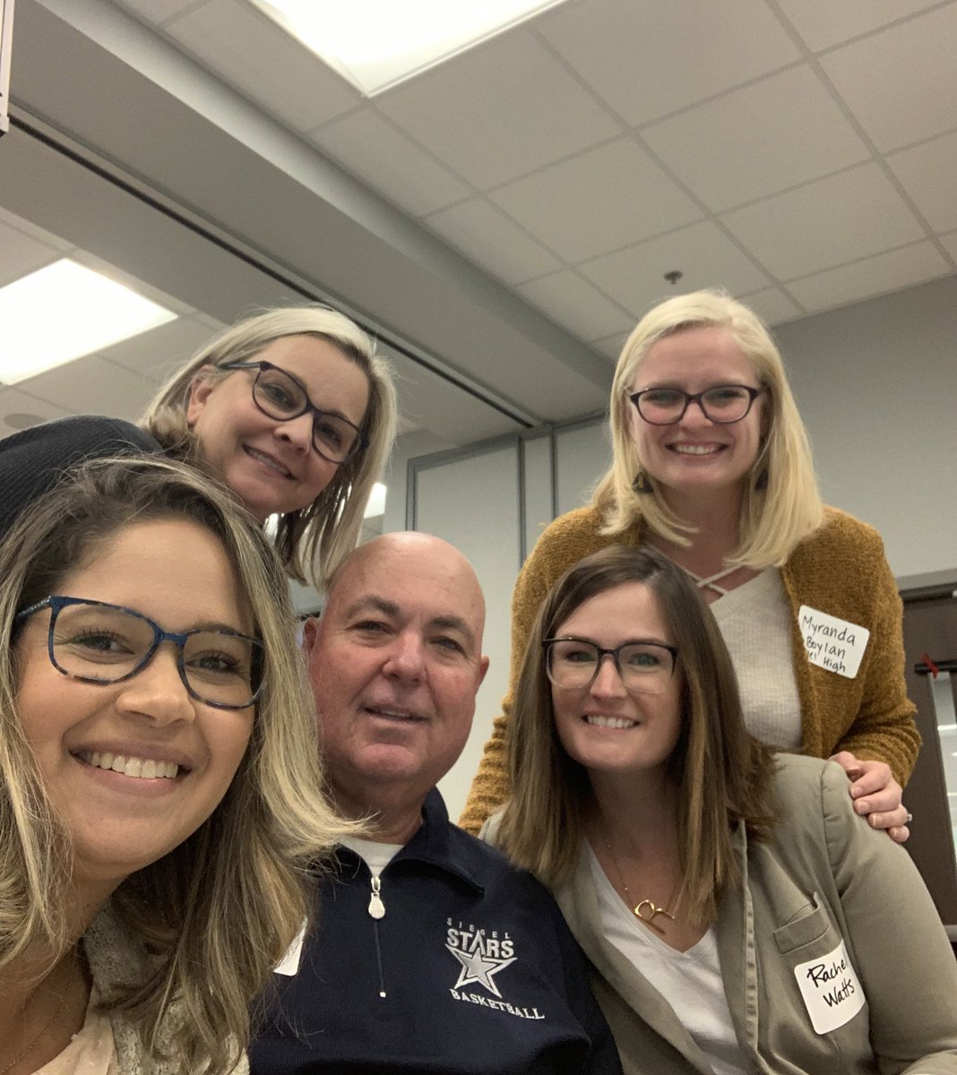 Happy to attend the Trauma- Informed Schools training with this great group of people. ⭐️⭐️ <a href="/SiegelHighStars/">Siegel High School</a> <a href="/CoachMid/">Shawn Middleton</a> @mrsproctorcj <a href="/coachmyrab/">Myra Boylan</a> <a href="/SupportingSGH/">SupportingStarsNation</a>