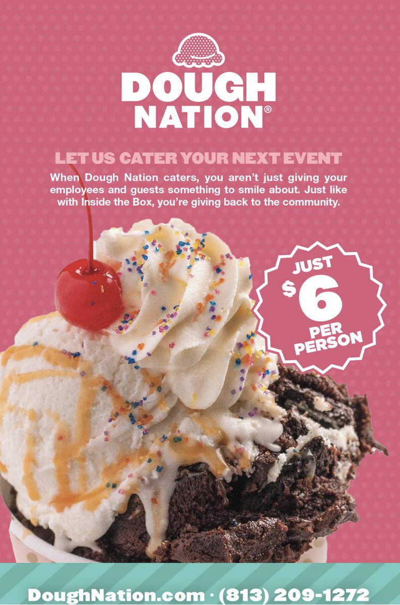 We are bringing the sweet treats to you 🎉 
·
·
Order our desserts for your next event through Inside the Box catering: bit.ly/3aeMW4h