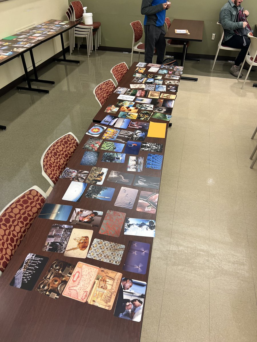 RonSiersJr's tweet photo. PHEC 330 Athletic Coaching students engaging in Dialogue this morning using Visual Explorer @CCLdotORG @The_ILA @Dr_Leadership @MrsLaurJB @lahenry96  @harnessleads @gregagl @jimfox_66 @drboochbrew https://t.co/K1q8ayHrCv