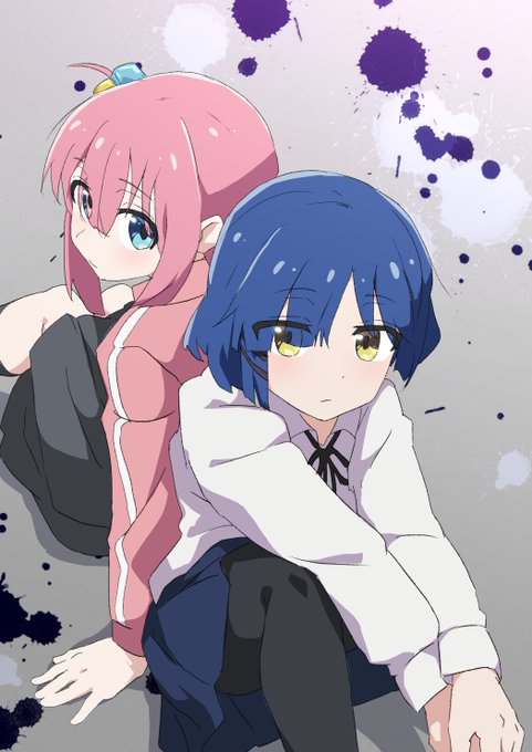 後藤と山田描きました
 #ぼっち・ざ・ろっく 