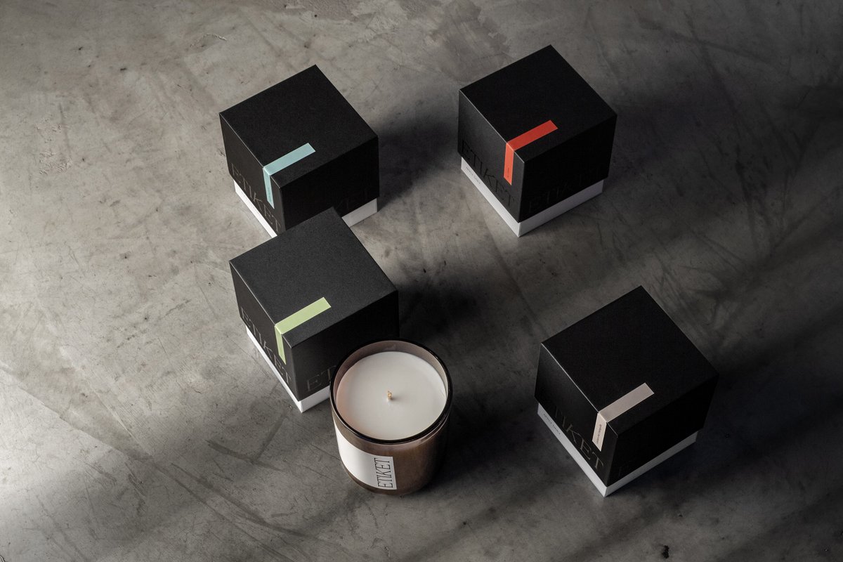 byHAUS's tweet image. Candles packaging for @etiketboutique house brand.
#Packaging #identity #setupbox #logo #candles