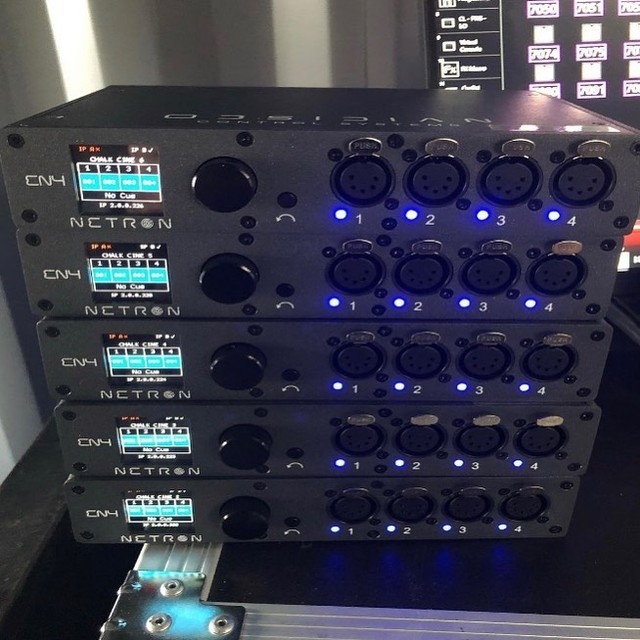 ControlObsidian's tweet image. @stagetech19 Showing the EN4 in action at the Argentina Stage Tech Show! The EN4 is a powerful Ethernet to DMX gateway with 4 RDM compatible ports. Designed for live production &amp;amp; installations with a rugged housing &amp;amp; high-performance processing.
#obsidiancontrol #netron