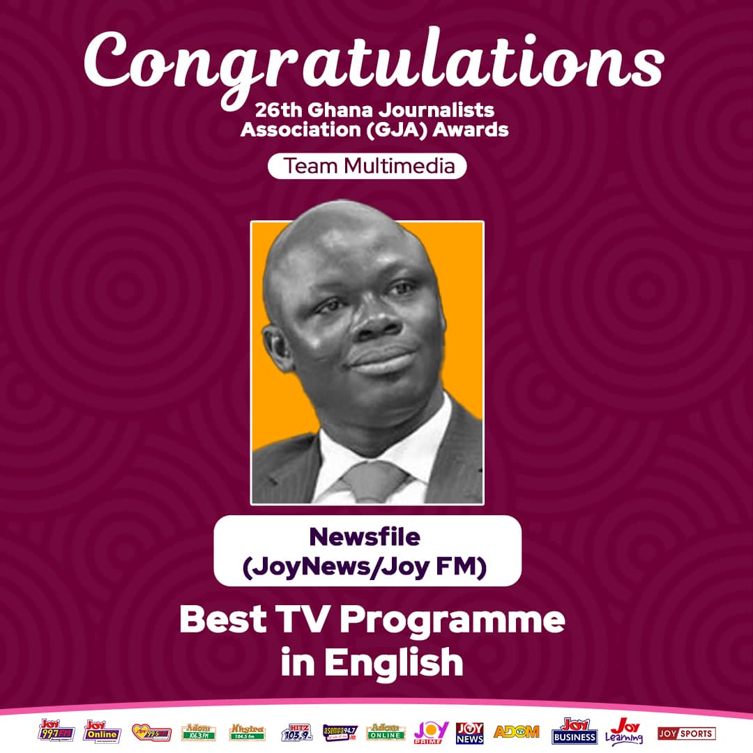 Joy997FM's tweet photo. Congratulations to you all. You made the team proud at the just ended 26th GJA Awards. #Aseda #ChristAtWork #GratefulHearts https://t.co/31ghPPHnz2