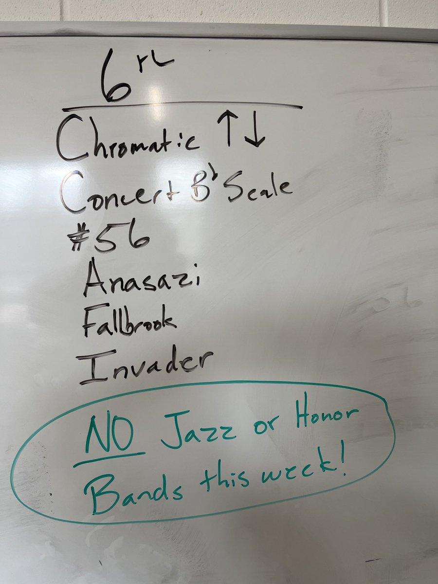 Brookwood and Trailwood perform TONIGHT in the SM South auditorium. Be in your seats by 6:45pm!!! #timetorock #elementaryband
