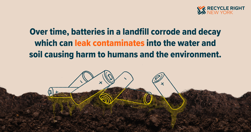 Did you know it’s illegal to dispose of rechargeable batteries in the trash in New York? 

Visit dec.ny.gov/chemical/72065… to learn more about battery #recycling and call2recycle.org/Locator to find a drop-off location near you.