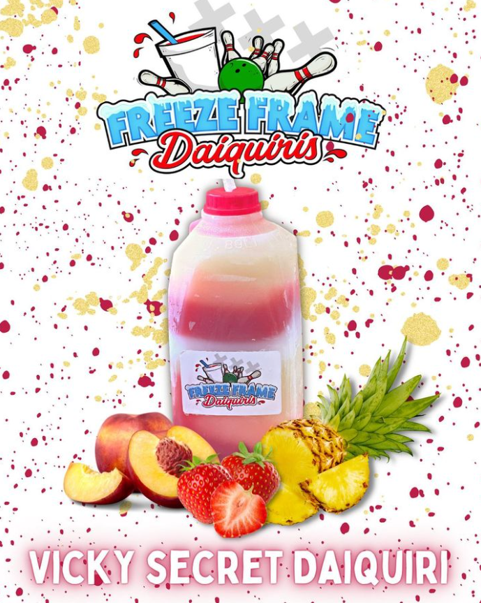 TexasBlends's tweet photo. #bowling #newflavors #texasblendsmix #texasblendsdaiquiris #daiquiri #frozendrinkstogo #drinkstogo #drinks2go #itsinthemix #notpremix #bestdrinks #bestdaiquiris #bestfrozendrinks https://t.co/T350QJy7Qv