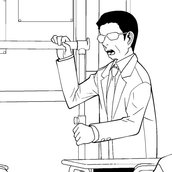 眠いとこうなる 