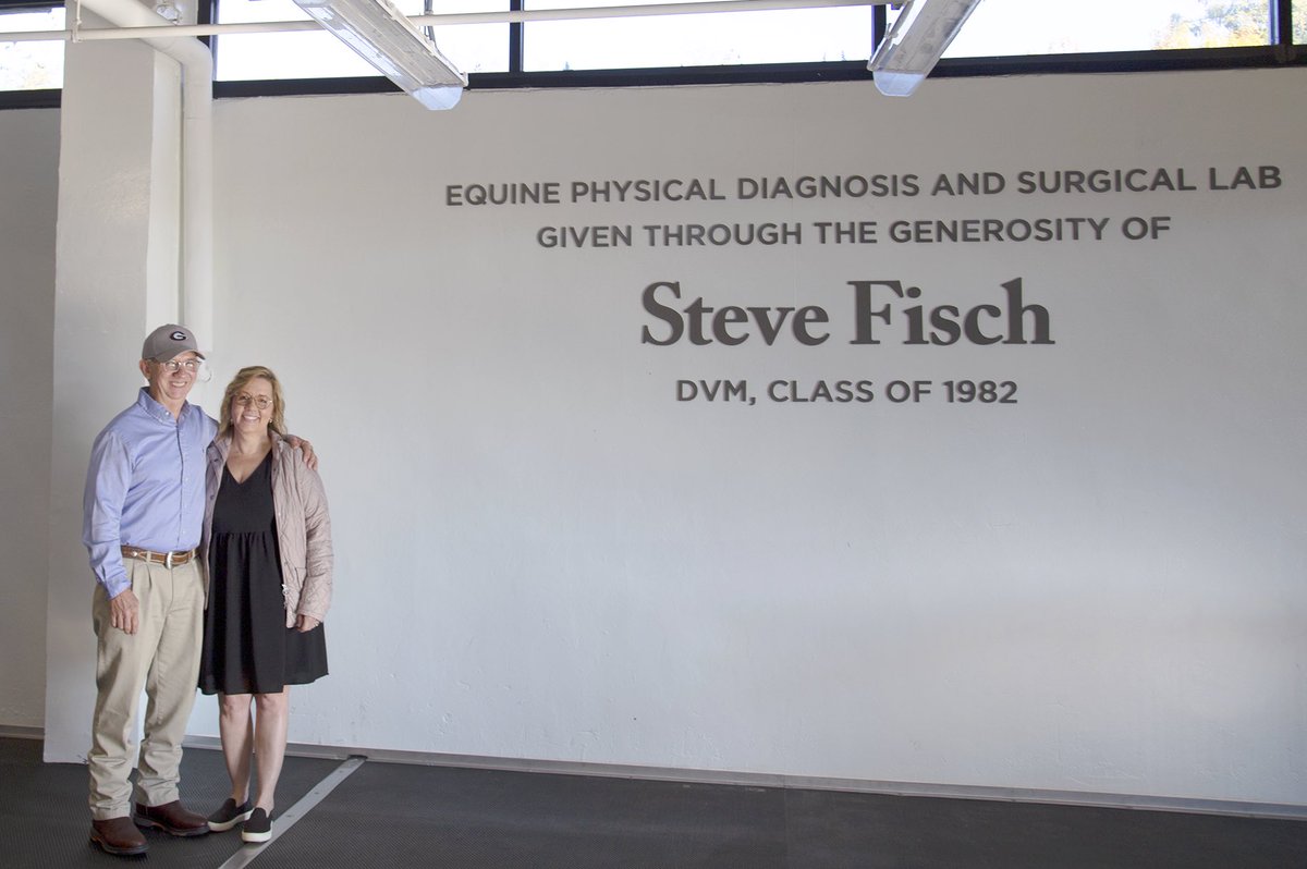 Tweet by UGA College of Veterinary Medicine