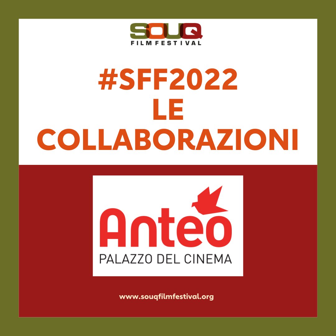 Anche per questa 9ª edizione il SOUQ Film Festival torna nella prestigiosa location dell'Anteo Palazzo del Cinema di Milano e ne siamo felicissimi! Grazie a spazioCinema per aver rinnovato questa collaborazione!
#sff2022