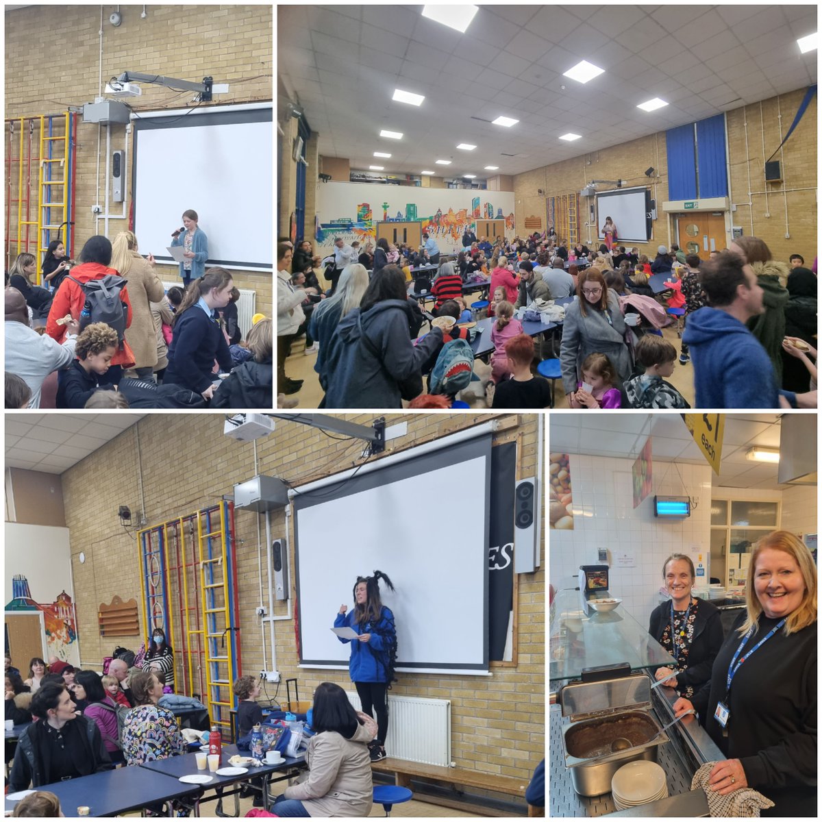 st_michaels_ham's tweet photo. Wow! What an amazing 'Scouse and a verse' event! Thank you so much to all families who attended our after school reading activities, our school was jam packed with bookworms🪱! 📚📖🍲#readingcommunity #SMITHrocks #schoolfamily https://t.co/6Y1c93w2Zb