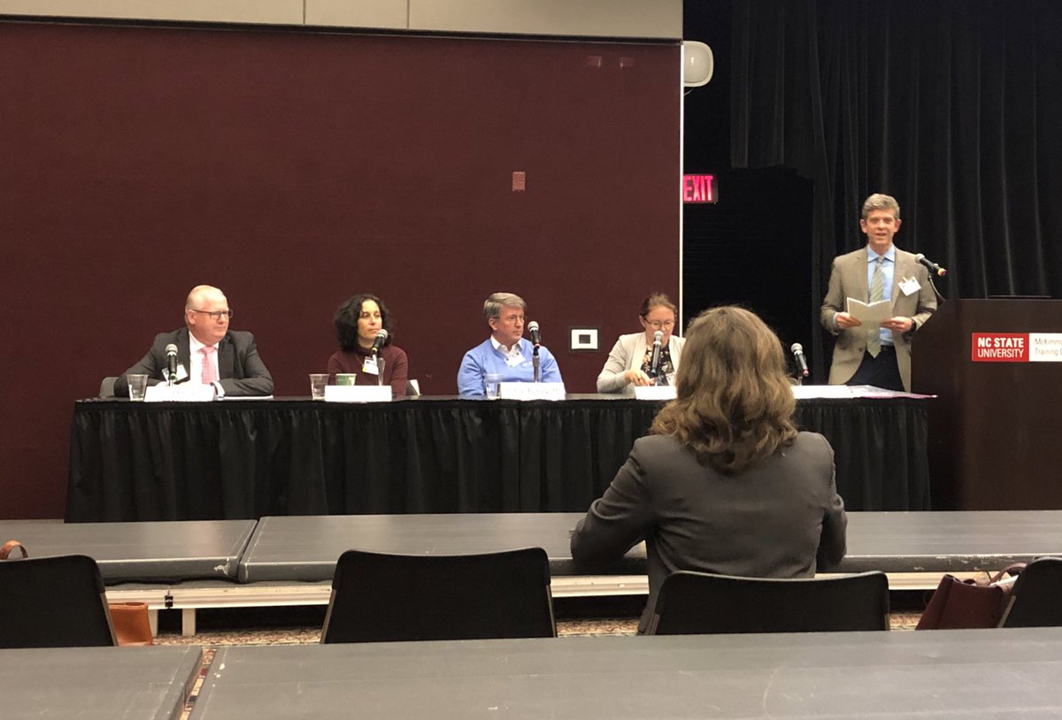 samuel_c_cohen's tweet photo. Listening to an all-star panel about primary care and the primary care workforce. Lots of faces I recognize on this panel. Great to hear from Chip Baggett (@NCMS_EVP_CEO), Gregg Grigs (@myncafp), @kerripetrin (@AledadeACO), and the rest of the panel! #WorkforceforHealth https://t.co/sCZJW87ISp