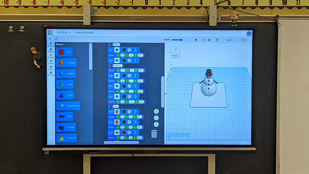 Tinkercad on Twitter "RT Chad_the_ITC Students were coding snow