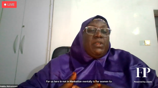 ForeignPolicyPR's tweet photo. "I work w/ gov stakeholders to ensure that hidden fees are removed to allow more girls to go to school. And this issue of supporting mothers w/ cash transfer when their children are in school is really supporting women" @Beebahmohammed, @centre4girlsed: https://t.co/GBTRujudo9 https://t.co/lPYkODPYHI