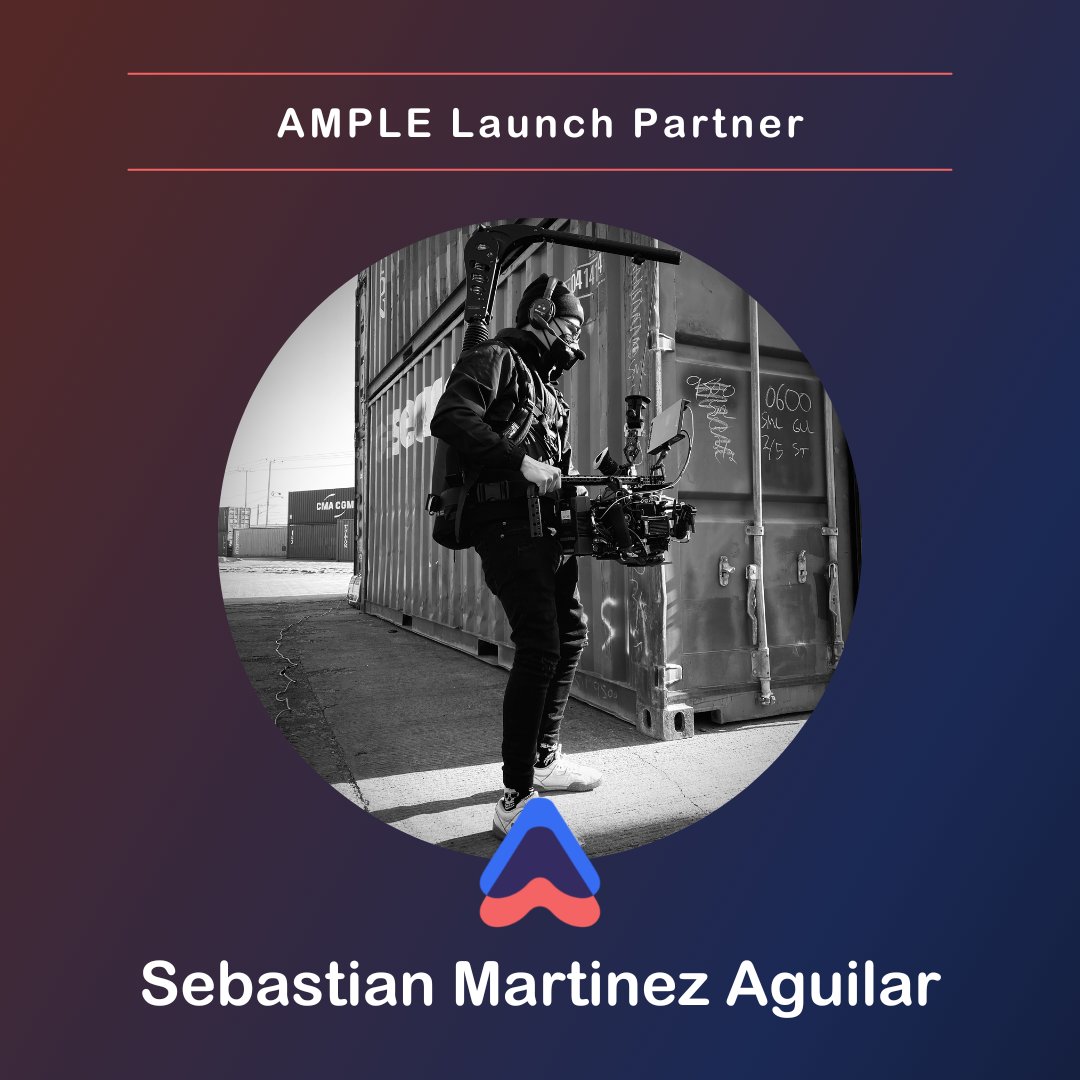 AmpleProtocol's tweet image. Meet our Creators!
@wavyvalley
 Director: Sebastian Martinez Aguilar🎬

Link up/follow: 
@_sebassssssssss
 
🤝📽️
instagram.com/_sebasssssssss…

#MeetTheCreators #Film3 #web3series
Ample.Stream - Built on #NEAR