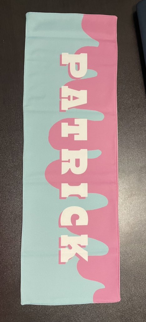 chaa_earp's tweet photo. กรี๊ดดดดด ผ้าเชียร์ที่ได้จากกิจกรรมเช็กอินโปรเจกต์ Patrick's 19th Chapter มาถึงแล้ววววว สวยมากกกกกกก
@patrick_THFC ขอบคุณมากๆ เลยค่าา😍
@patrick_pppat
#แพทริค #INTO1Patrick
#Patrick19thChapterProject https://t.co/gJ6HqDdV63