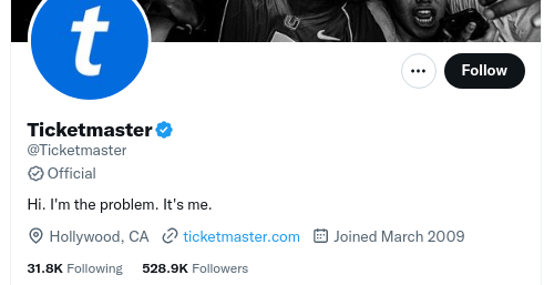 We know who the problem is. #TSTheErasTour