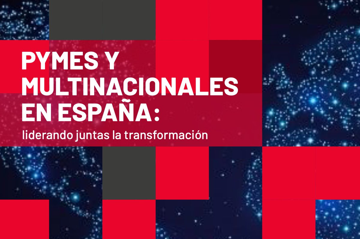 El informe "Pymes y multinacionales en España: liderando juntas la transformación” identifica y cuantifica los vínculos económicos existentes entre filiales de empresas multinacionales y pymes dentro del mercado español.Consúltalo en multinacionalesmarcaespana.org/multinacionale…
#PymesyMultinacionales