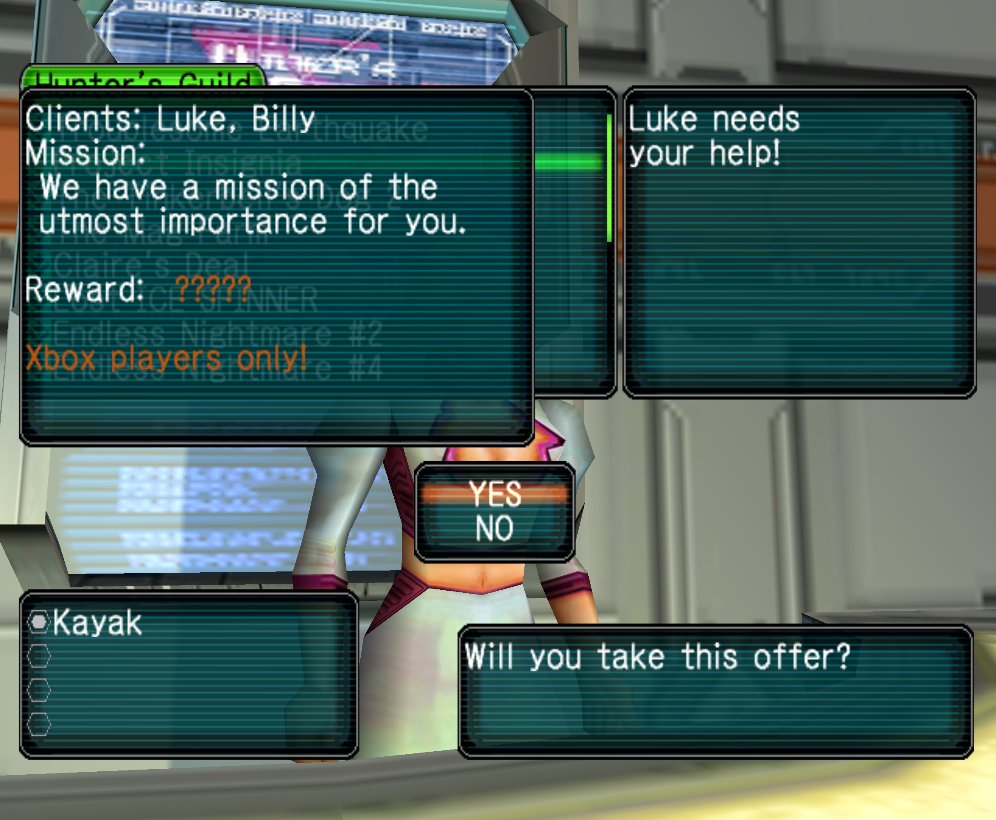 Schthack PSO Server tweet media