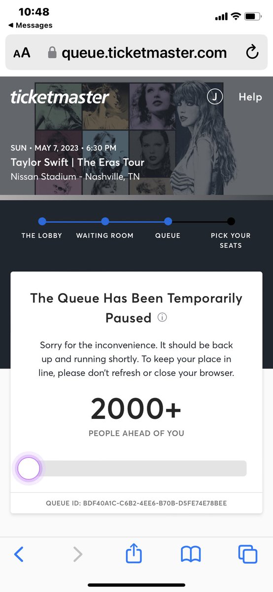 jenmobley9's tweet photo. So has anybody actually bought tickets for @taylorswift13 from @Ticketmaster or are we all just…🤬🤬🤬 https://t.co/UwJJ3oBrJf
