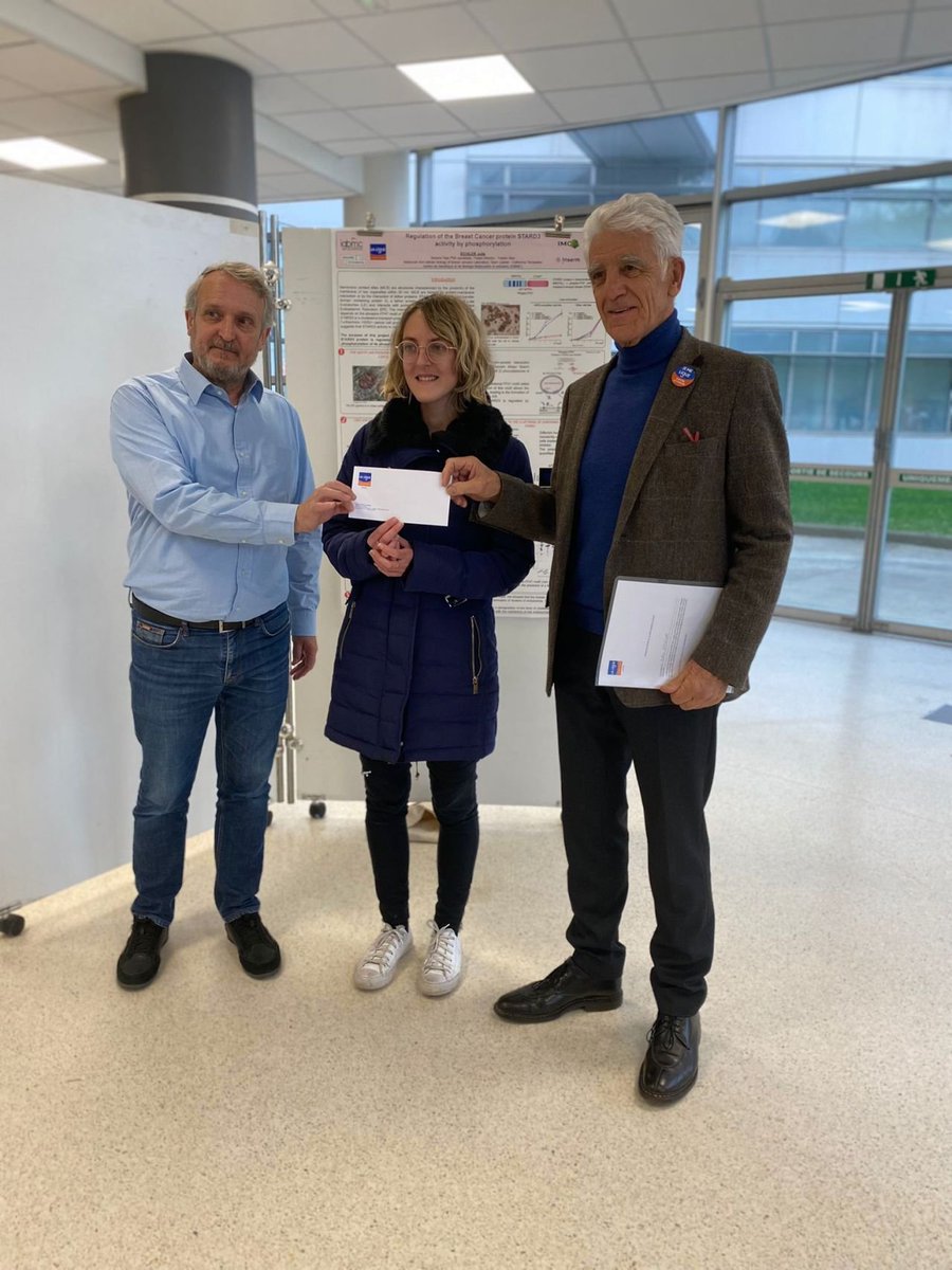Fabien ALPY (@alpyfabien) on Twitter photo Congratulations to Julie Eichler <a href="/IGBMC/">IGBMC</a> for winning the best poster award at Journée de la Ligue contre le Cancer <a href="/laliguecancer/">La Ligue contre le cancer</a> <a href="/LigueCancer68/">La Ligue Contre le Cancer - Comité du Haut-Rhin</a> <a href="/liguecancer_67/">Ligue contre le cancer du Bas-Rhin</a>
Bravo Julie! Congratulations to Julie Eichler <a href="/IGBMC/">IGBMC</a> for winning the best poster award at Journée de la Ligue contre le Cancer <a href="/laliguecancer/">La Ligue contre le cancer</a> <a href="/LigueCancer68/">La Ligue Contre le Cancer - Comité du Haut-Rhin</a> <a href="/liguecancer_67/">Ligue contre le cancer du Bas-Rhin</a>
Bravo Julie!