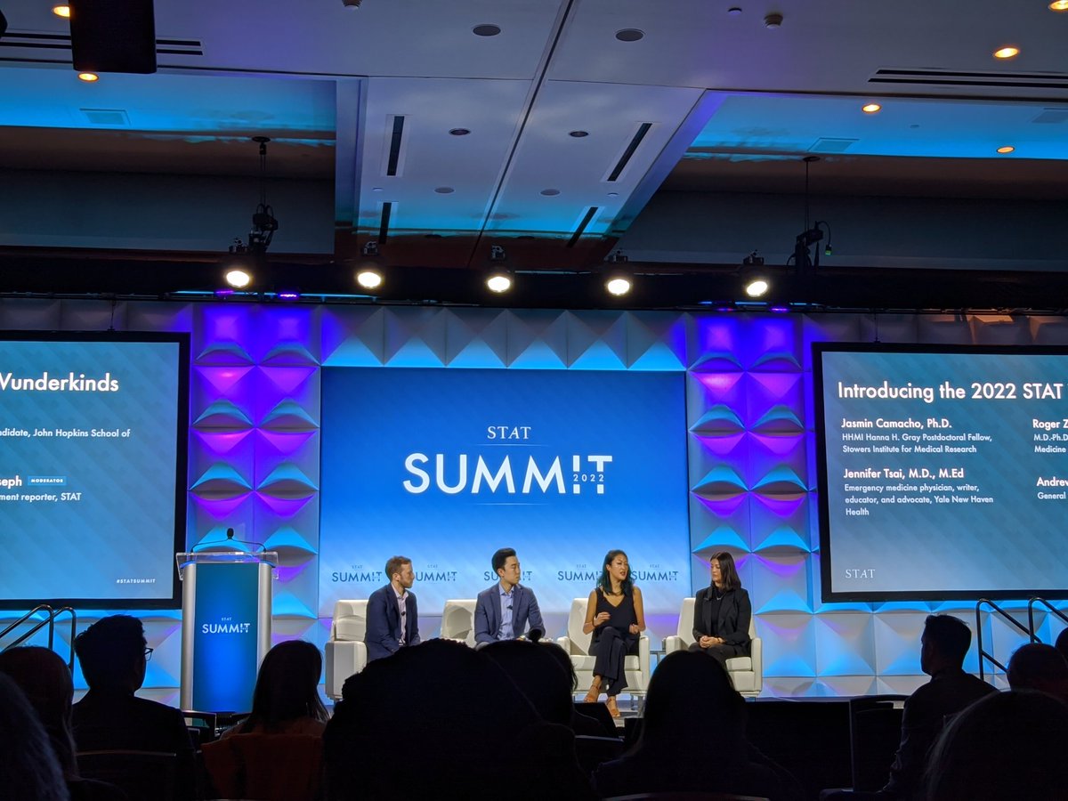 Brittany Trang (@brittanytrang) on Twitter photo An amazing conversation with just three of our #STATWunderkinds <a href="/tsaiduck77/">Jenny Tsai, MD, M.Ed</a> <a href="/rogerszou/">Roger Zou</a> <a href="/batevodevo/">Dr. Jasmin Camacho 🦇🔬☠️🧠☀️</a> with <a href="/DrewQJoseph/">Andrew Joseph</a> at the #STATSummit, a thread: An amazing conversation with just three of our #STATWunderkinds <a href="/tsaiduck77/">Jenny Tsai, MD, M.Ed</a> <a href="/rogerszou/">Roger Zou</a> <a href="/batevodevo/">Dr. Jasmin Camacho 🦇🔬☠️🧠☀️</a> with <a href="/DrewQJoseph/">Andrew Joseph</a> at the #STATSummit, a thread: