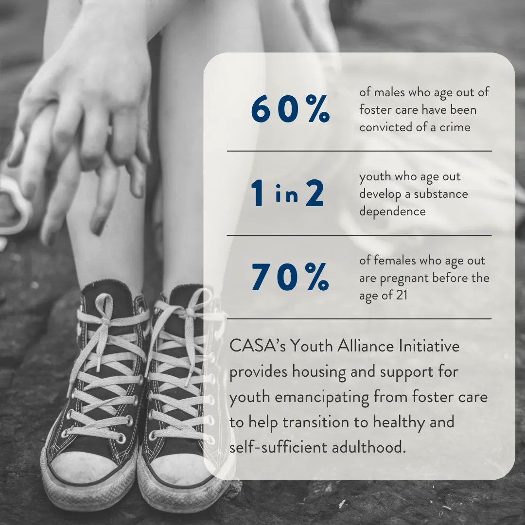 Support emancipating youth on their path to independence by donating to CASA this Colorado Gives Day. 
buff.ly/3zFnm5N