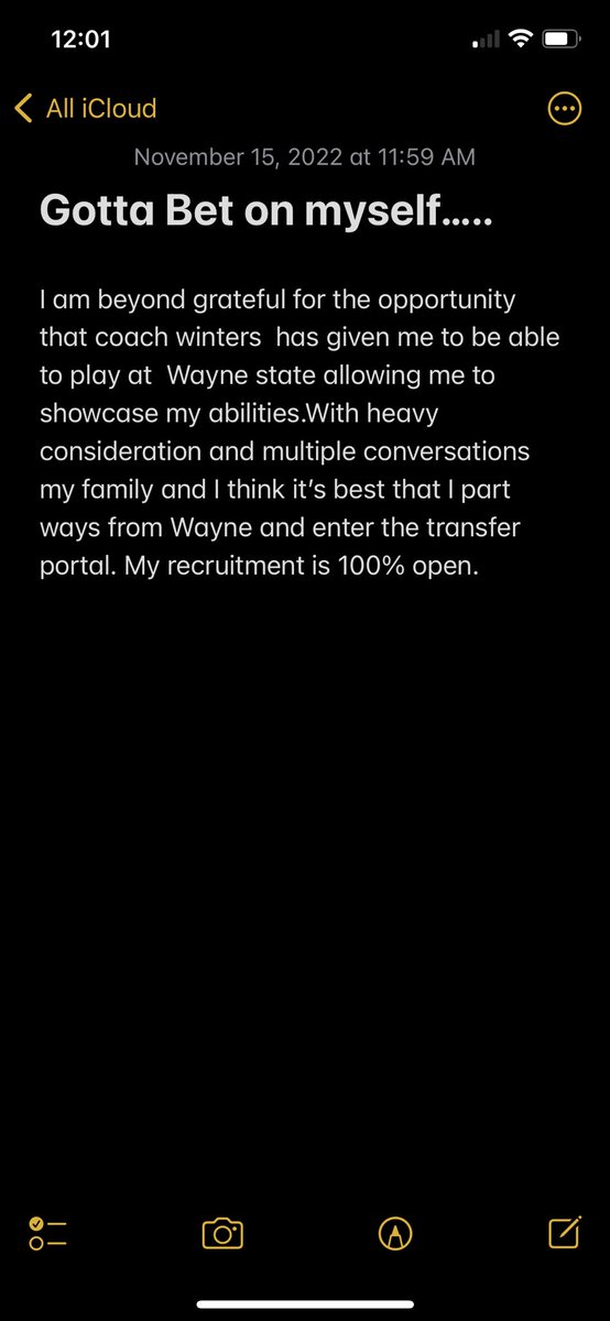 myren_harris23's tweet photo. It’s time I bet on myself… https://t.co/c3OpTVnqxH