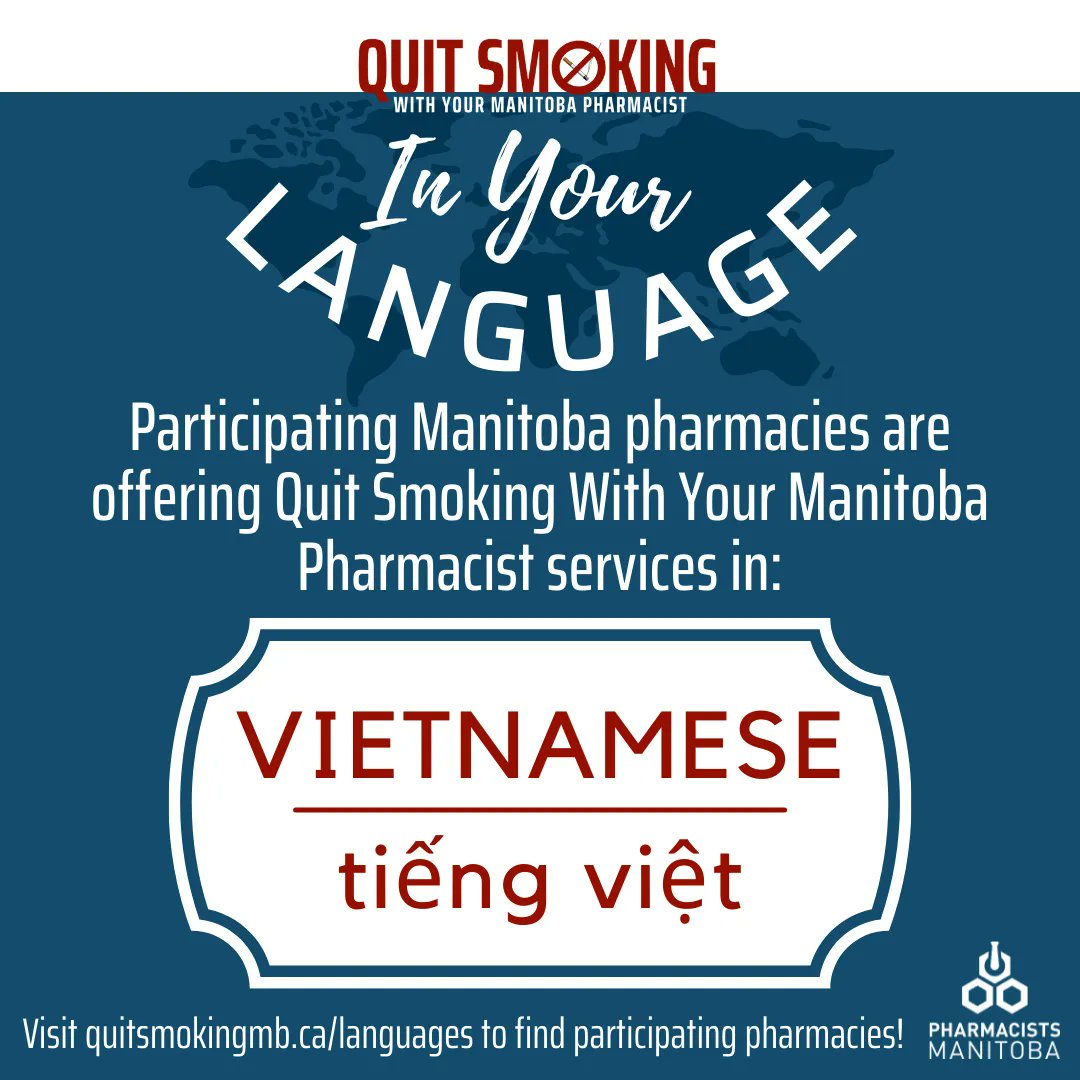 Quit Smoking With Your Manitoba Pharmacist tweet media