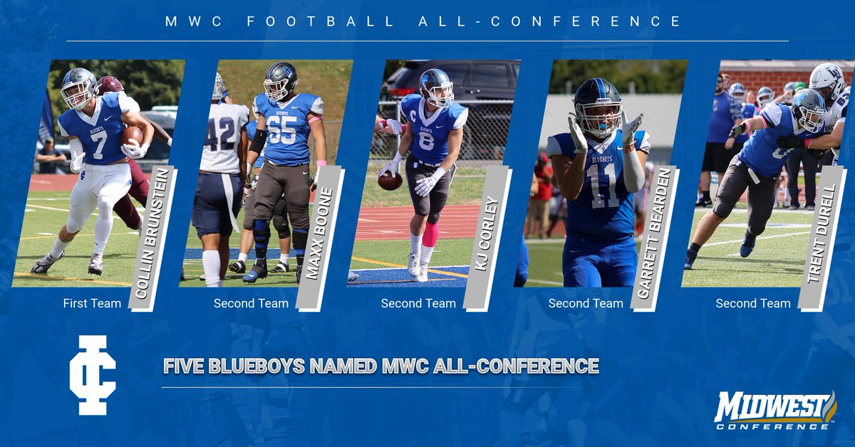 Congratulations to our all conference selections! #GOBLUEBOYS #FOE