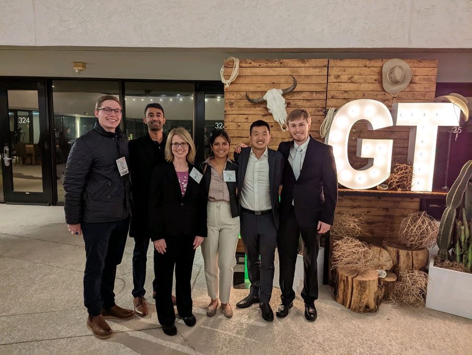 The Grover group is at the 2022 AIChE annual meeting in Phoenix, AZ this week!