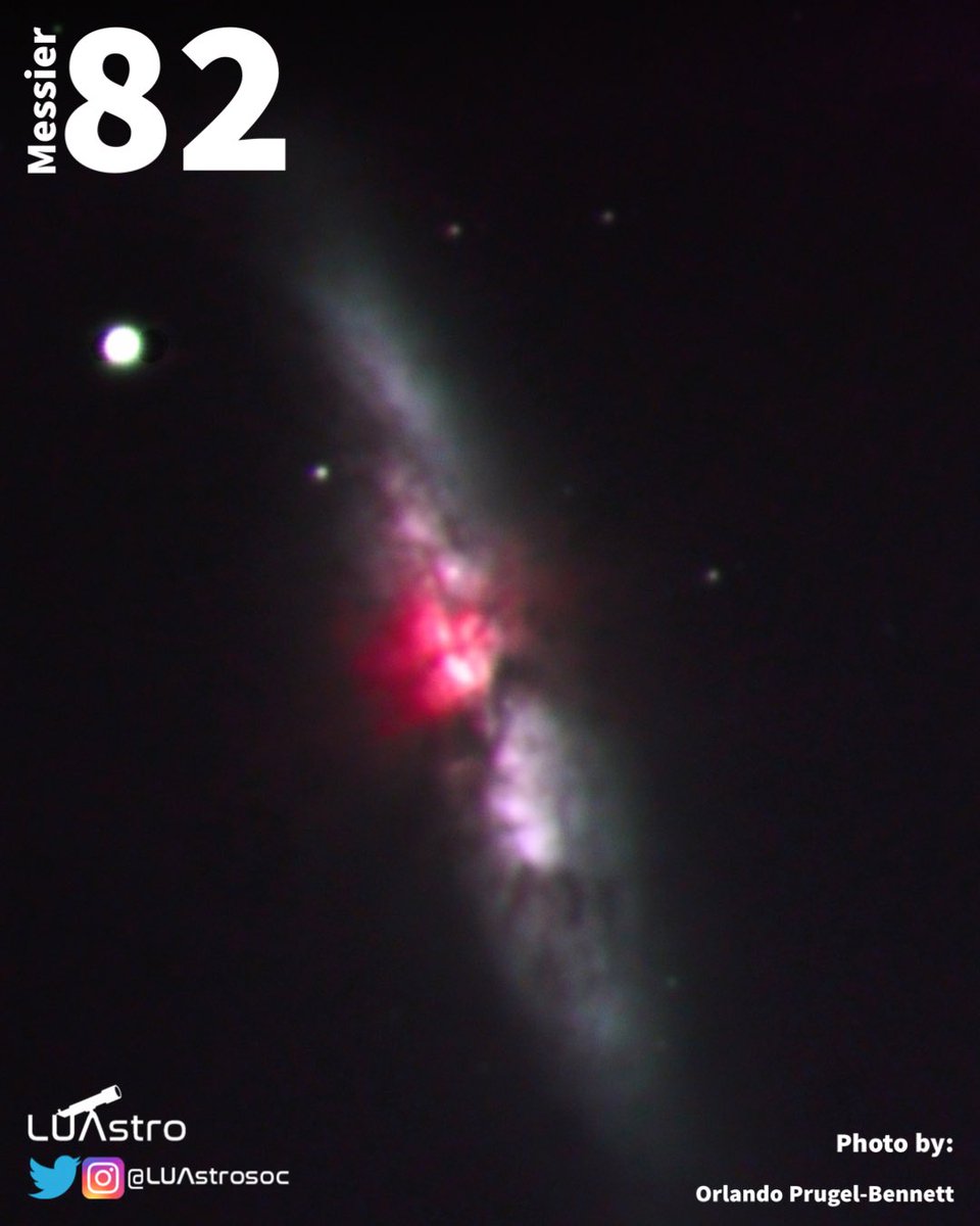 An hour or so of data on Messier 82.