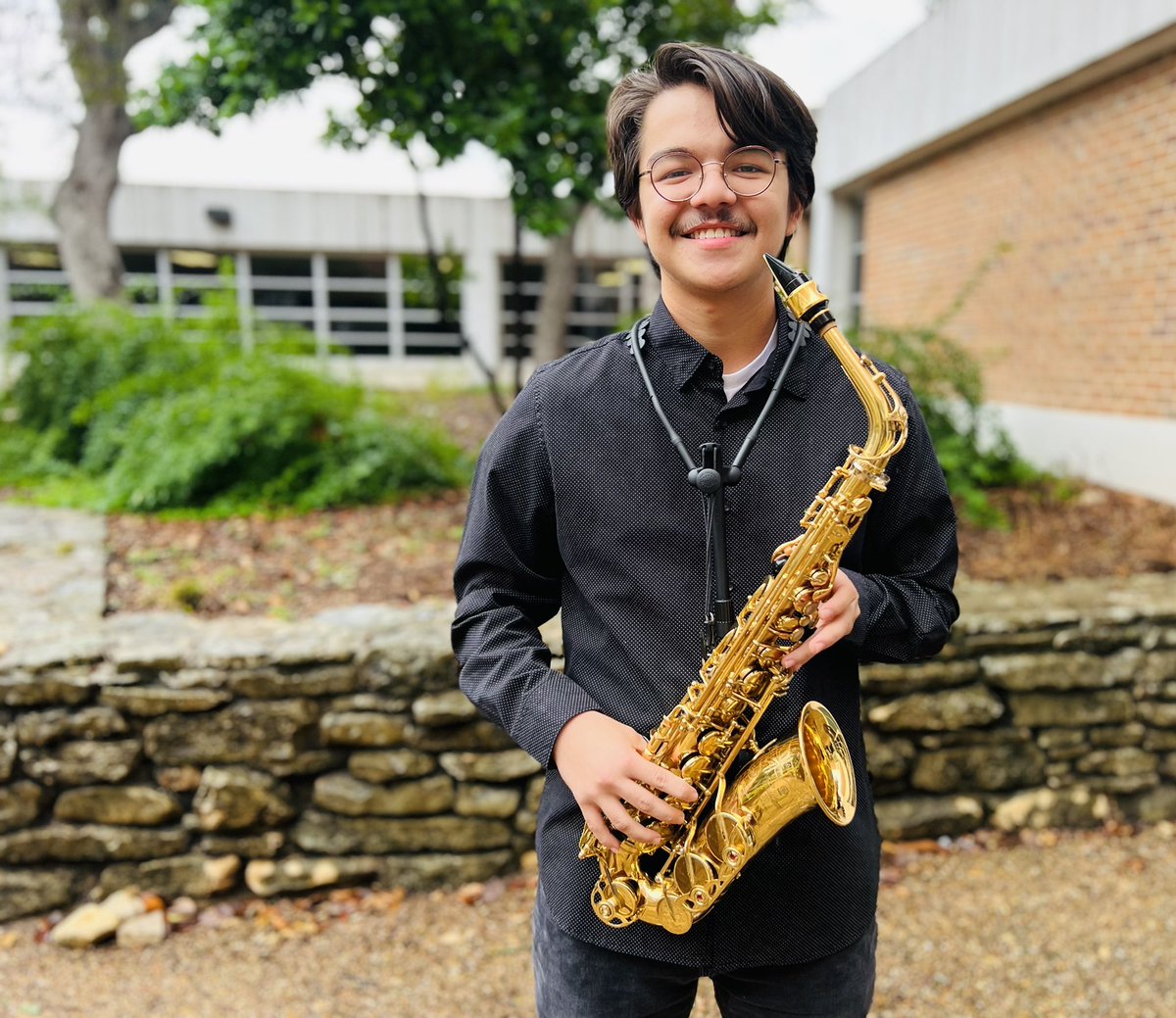 Way to go Matt and <a href="/AustinCrockett/">Crockett ECHS</a> <a href="/AustinISD/">Austin ISD</a> Matthew has just earned 1st chair, alto sax in the All State jazz ensemble! The Region 18 Jazz Ensemble will have a performance tonight 11/15, 7:15 PM <a href="/LoyalForeverAHS/">Austin High School</a> 
Come out and watch this cool cat while he’s still local!
